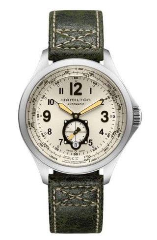 Hamilton - H76655723  Khaki QNE Auto