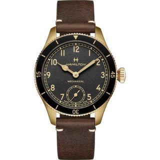 Hamilton - H76709530  Khaki Pilot Pioneer 43 Bronze / Black