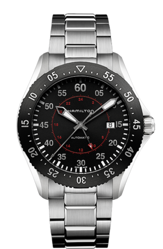 Hamilton - H76755135  Khaki Pilot GMT Automatic Bracelet