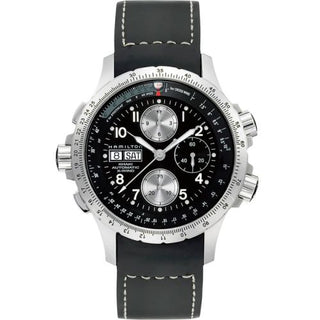 Hamilton - H77616333  Khaki Aviation X-Wind Black