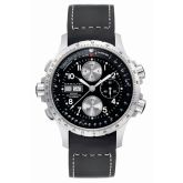 Hamilton - H77616333  Khaki Aviation X-Wind Black