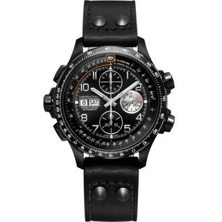 Hamilton - H77736733  Khaki Aviation X-Wind Auto Chrono PVD / Black