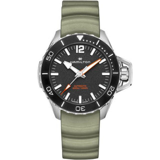 Hamilton - H77825331  Frogman Auto 46 Stainless Steel / Black / Rubber