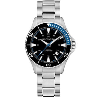 Hamilton - H82315131  Khaki Navy Scuba Auto Stainless Steel / Black / Bracelet