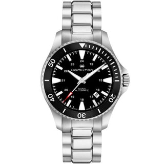 Hamilton - H82335131  Khaki Navy Scuba Auto Stainless Steel / Black / Bracelet