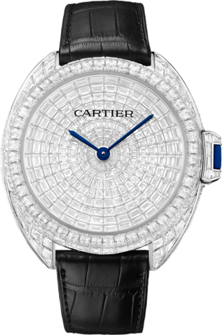 Cartier - HPI00938  Clé de Cartier 41 White Gold / Baguette