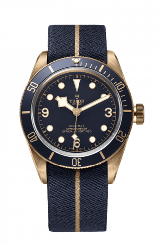 Tudor - 79250BB-0001  Heritage Black Bay Bronze / Bucherer Blue / Fabric