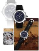 IWC - IW1868-10   Destriero Scafusia Platinum / Blue / English