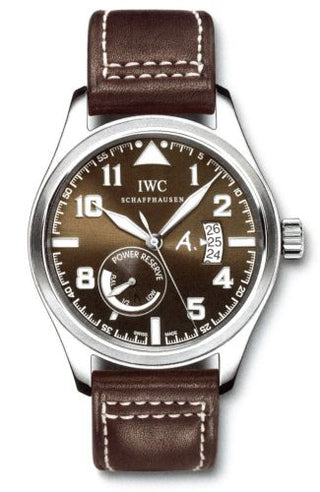 IWC - IW3201-01  Pilot's Watch Antoine De Saint Exupery Power Reserve Platinum