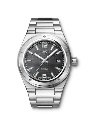 IWC - IW3227-01  Ingenieur Automatic Stainless Steel / Black