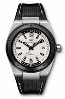 IWC Ingenieur Chronograph Custom Stainless Steel / Silver-Black-Black / NATO (IW3234-02)