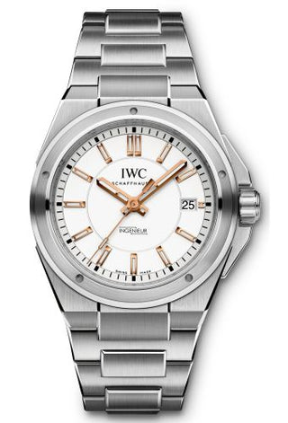 IWC - IW3239-06  Ingenieur Automatic Silver / Rose