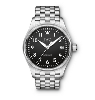 IWC - IW3240-10  Pilot's Watch 36 Black / Bracelet