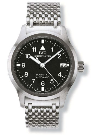 IWC - IW3241-02  Pilot's Watch Mark XII Stainless Steel / Black / Bracelet