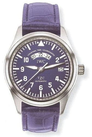 IWC - IW3251-03  Pilot's Watch UTC Platinum / Blue / Strap