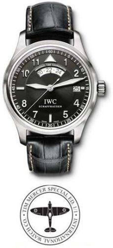 IWC - IW3251-09/1  Pilot's Watch Spitfire UTC Platinum / Black / Tim Mercer