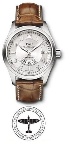 IWC - IW3251-09/2  Pilot's Watch Spitfire UTC Platinum / Silver / Tim Mercer