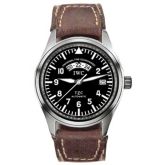 IWC - IW3251-01  Pilot's Watch UTC Stainless Steel / Black / Strap