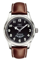 IWC Pilot's Watch Spitfire Chronograph Stainless Steel / Black / Italian / Strap (IW3253-08)