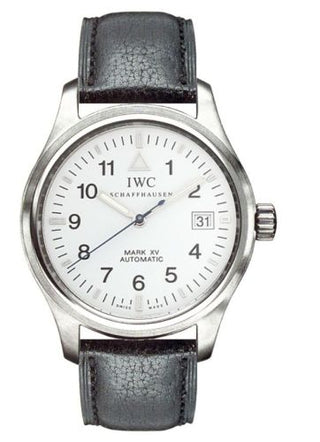 IWC - IW3253-06  Pilot's Watch Mark XV Stainless Steel / White / Gadebusch