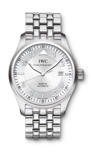 IWC - IW3255-05  Pilot's Watch Spitfire Mark XVI Stainless Steel / Silver / Bracelet