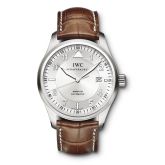 IWC - IW3255-02  Pilot's Watch Spitfire Mark XVI Stainless Steel / Silver / Strap