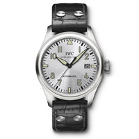 IWC Pilot's Watch Spitfire Double Chronograph Stainless Steel / Panda / Strap (IW3255-19)