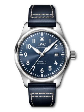 IWC - IW3282-03  Pilot's Watch Mark XX Stainless Steel / Blue