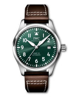 IWC Pilot's Watch Mark XX Stainless Steel / Green / Bracelet (IW3282-05)