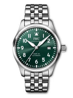 IWC Pilot's Watch Chronograph Stainless Steel / Blue / Bracelet (IW3282-06)