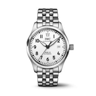 IWC - IW3282-08  Pilot's Watch Mark XX Stainless Steel / White / Bracelet