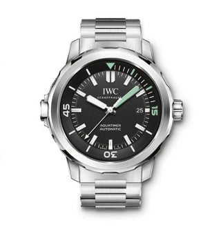 IWC - IW3290-02  Aquatimer Automatic Stainless Steel / Black / Bracelet