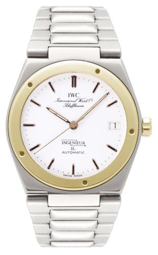 IWC - IW3505-06  Ingenieur SL Automatic Stainless Steel / Yellow Gold / White / Bracelet