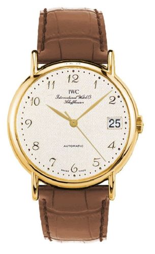 IWC - IW3513-10  Portofino Automatic Yellow Gold / Silver - Breguet / Strap