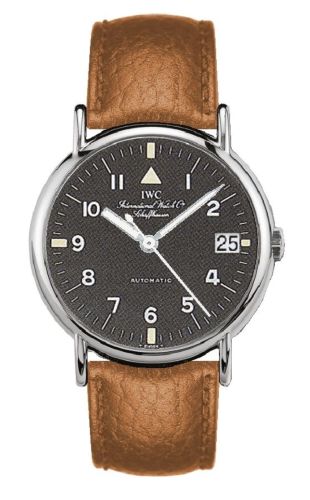 IWC - IW3513-12  Portofino Automatic Stainless Steel / Black - Pilot / Strap