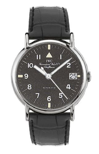 IWC - IW3513-22  Portofino Automatic Stainless Steel / Black - Pilot / Strap