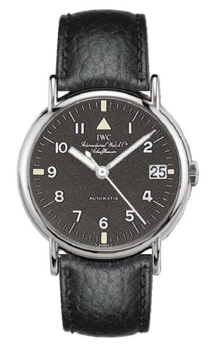 IWC - IW3513-26  Portofino Automatic Stainless Steel / Black - Pilot / Strap