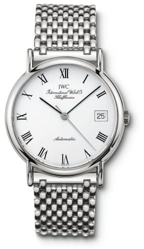 IWC - IW3513-40  Portofino Automatic Stainless Steel / White - Roman / Bracelet