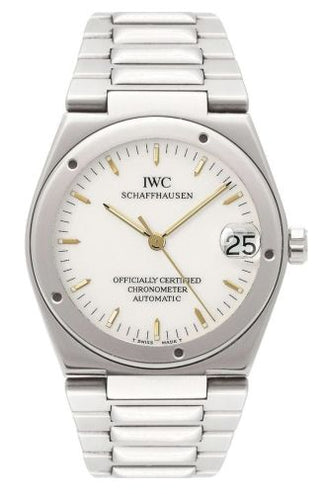 IWC - IW3521-01  Ingenieur SL Chronometer Stainless Steel / White / Bracelet