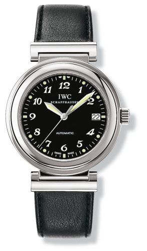 IWC - IW3528-10  Da Vinci SL Stainless Steel / Black Breguet / Nappa