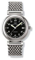 IWC Kleine Da Vinci Yellow Gold / White / Green Croco (IW3528-11)