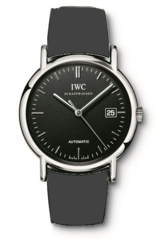 IWC - IW3533-05  Portofino Automatic / Stainless Steel / Black / Strap