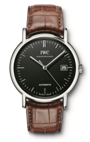 IWC - IW3533-13  Portofino Automatic / Stainless Steel / Black / Strap