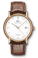 IWC Portofino Automatic / Yellow Gold / White / Strap (IW3533-19)