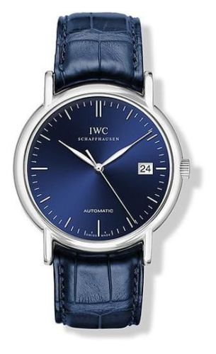 IWC - IW3533-24  Portofino Automatic / Stainless Steel / Blue / Strap