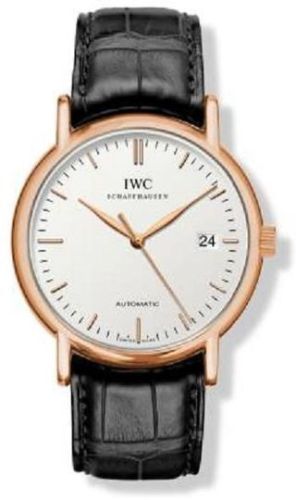 IWC - IW3533-27  Portofino Automatic / Rose Gold / White / Strap