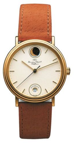 IWC - IW3550-01  Portofino Automatic Moonphase / Yellow Gold / White / Strap