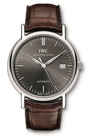 IWC - IW3563-01  Portofino Automatic White Gold / Ardoise