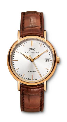 IWC - IW3564-03  Portofino Midsize Rose Gold / Silver