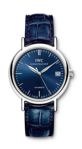 IWC - IW3564-05  Portofino Midsize Stainless Steel / Blue